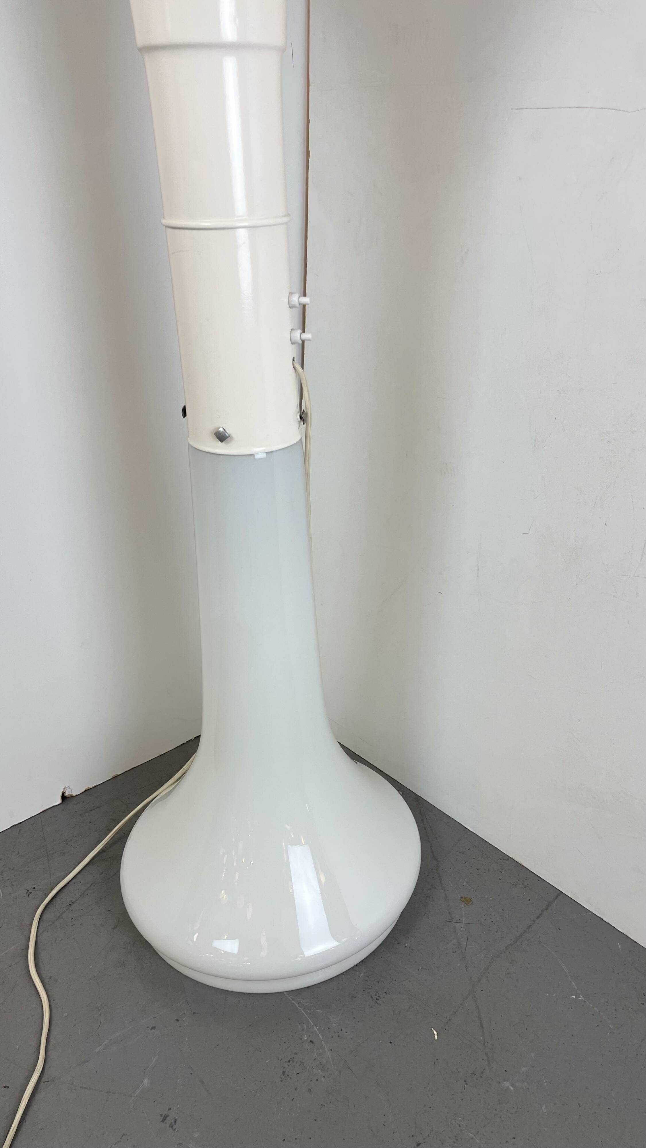 Birillo Murano Floor Lamp in the style of Calo Nason for Mazzega, 1970s