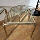 Set of 3 vintage nesting tables from the 70s/80s.