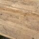 large farm table 185 cm in raw natural fir wood