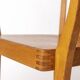 Vintage Beech Armchair – 1950s/60s German Chair – Restored Mid-Century