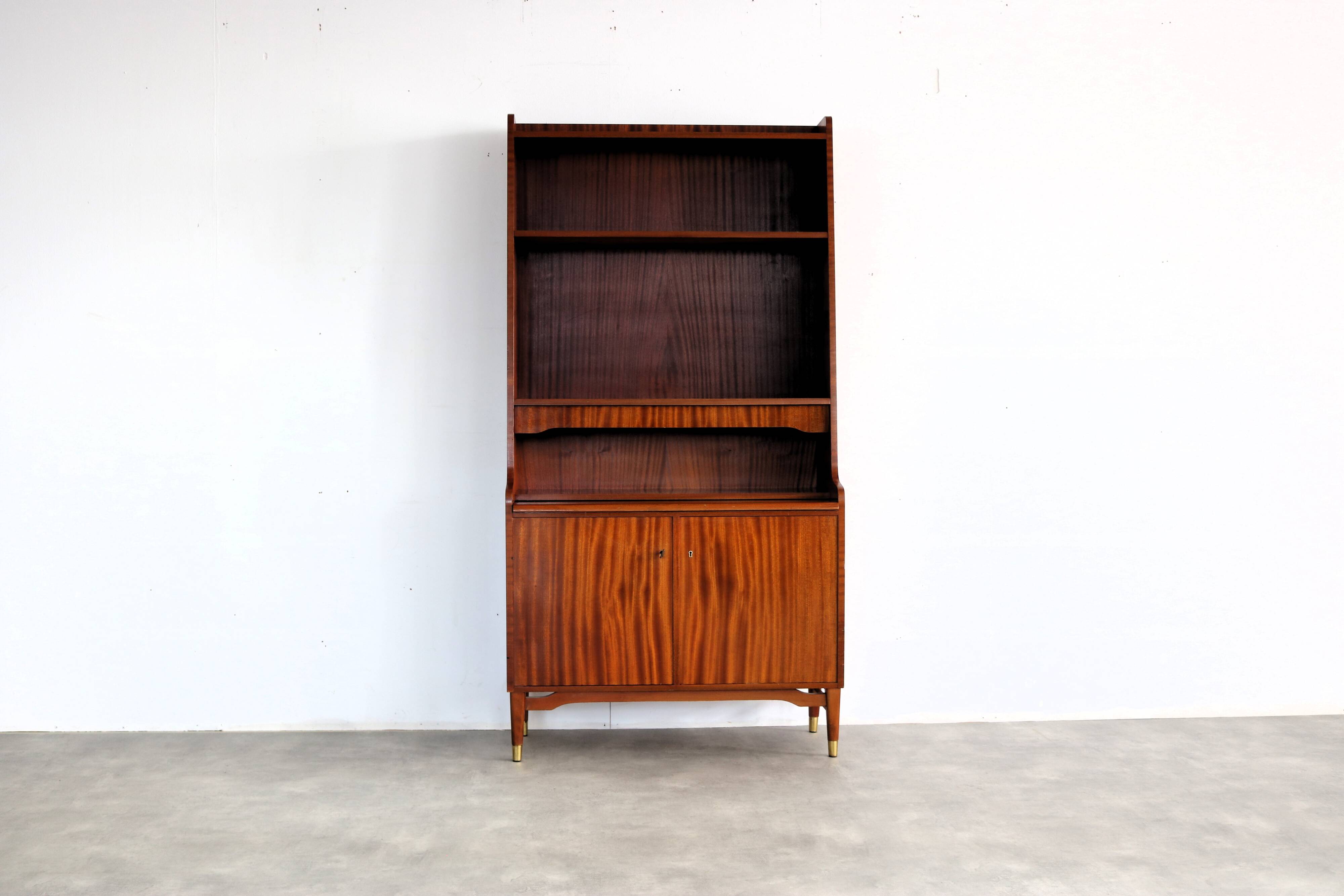 Vintage secretary | wall cupboard | 60s | sweden
