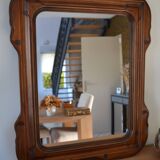 Wooden mirror