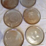 Vintage stoneware plates