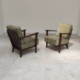 Paire de fauteuils art déco Ziara pravenec