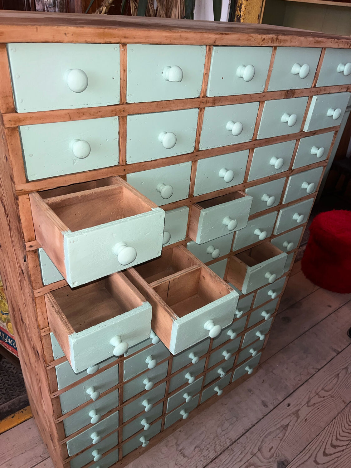 60-drawer workshop cabinet
