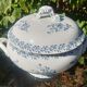 Large soup pot Terre de Fer de Luneville K &G model Paquerette late 19th