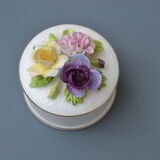 English porcelain jewelry box 20th century