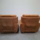Pair of Czech TON Armchairs, 1985, Mid-Century Upholstered Lounge Chairs