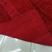 Tapis marocain rouge en laine 250cmx150cm