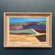 Original Swedish Oil on Canvas – “Abstract Landscape” by W. Engström – Dated 1900 – Signed – Vintage & Framed – 40 × 30 cm (23.6" x 16.5")
