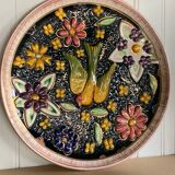 Plat de collection en céramique H. BEQUET