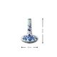 Petit vase / flacon de larmes en Delft bleu