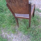 Set of 6 art deco chairs.