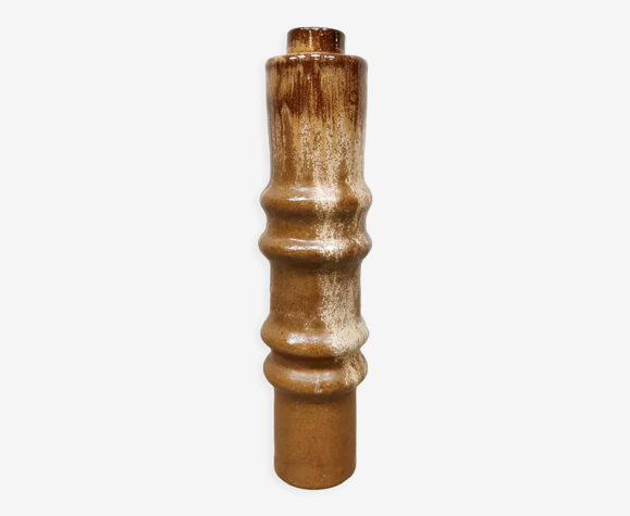 Vase en céramique vintage 'Brutalist earthtones'