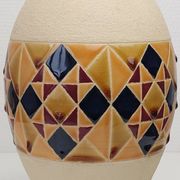 Vase céramique émaillée Art Deco.