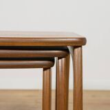 Tables gigognes en teck du milieu du siècle de Parker Knoll, années 1960, Royaume-Uni, lot de 3