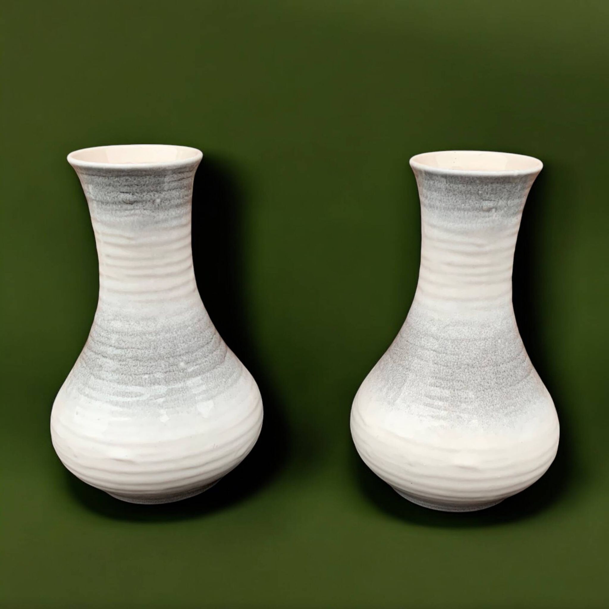 Paire de vases vintage Bay Keramik 740-20 - West Germany