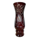 Bohemian cut crystal vase, 1950, h= 29 cm.