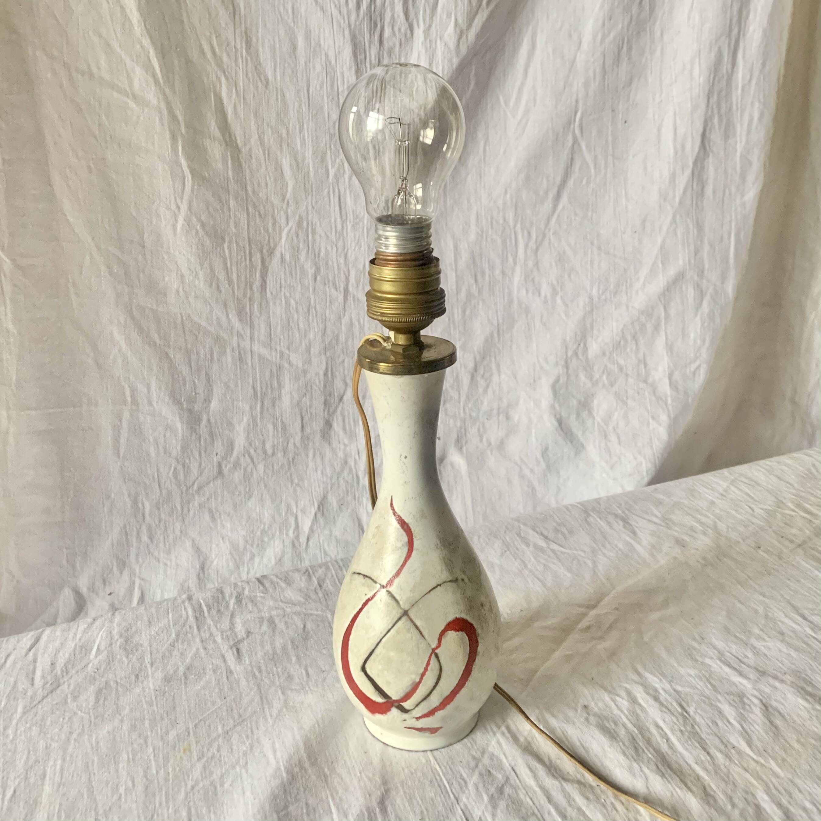 Vintage Carstens Keramik lamp base - West Germany