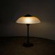 Danish Mid Century Brass Glass Desk Table Lamp Fog & Mørup, 1950s