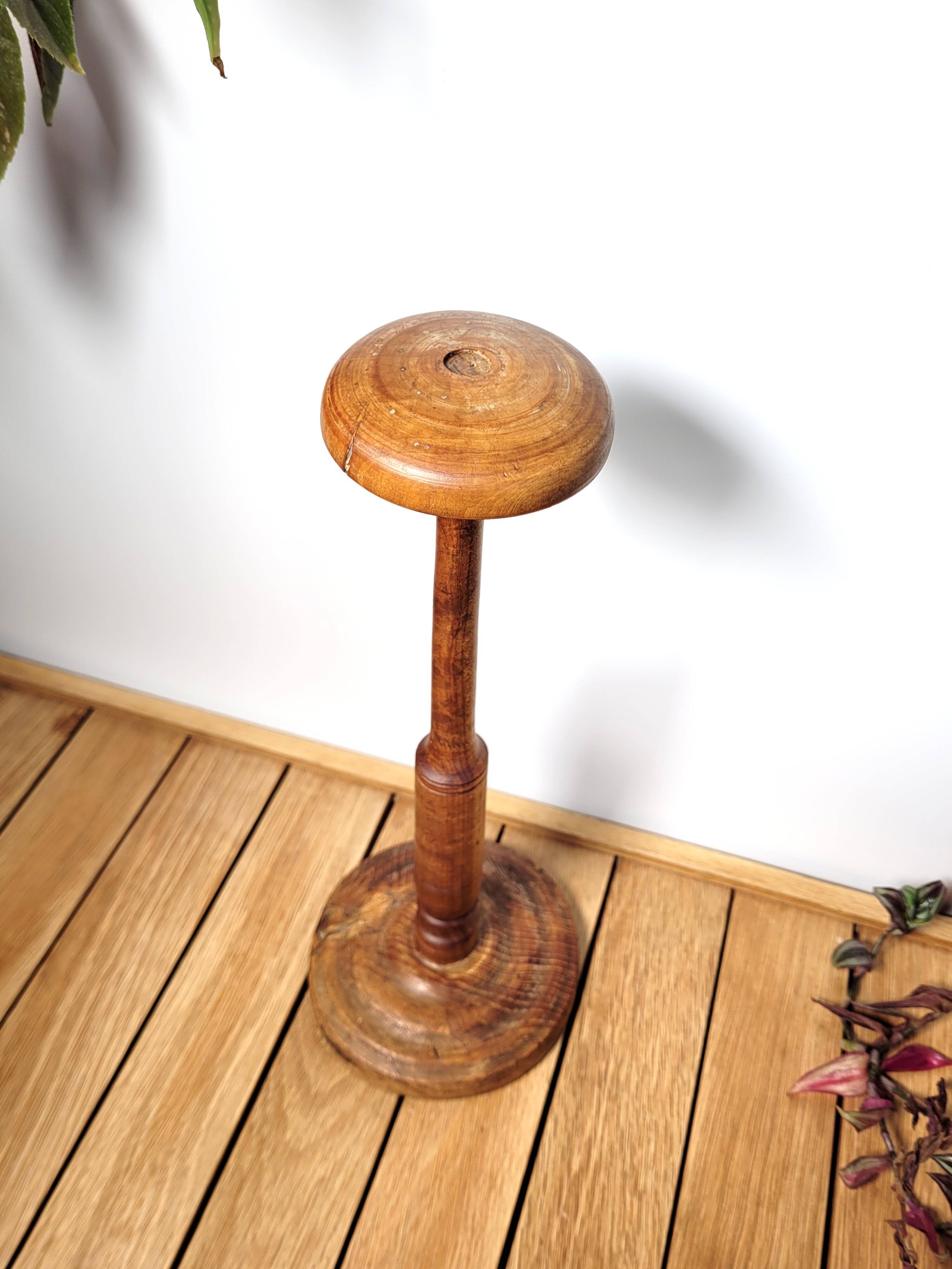 Old hat holder 32cm wood