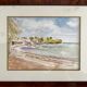 Painting: Watercolor - seaside landscape
