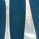 6 forks silver metal christofle mle laurel canals