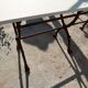 Marble table feet cast iron XXeme