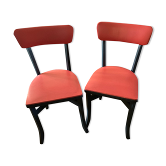 Duo of vintage chairs