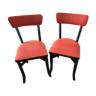 Duo de chaises vintage