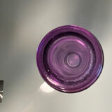 Ancient violet glass soliflore. Apothecary spirit.