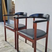 Pair of Scandinavian designer armchairs - 1970s