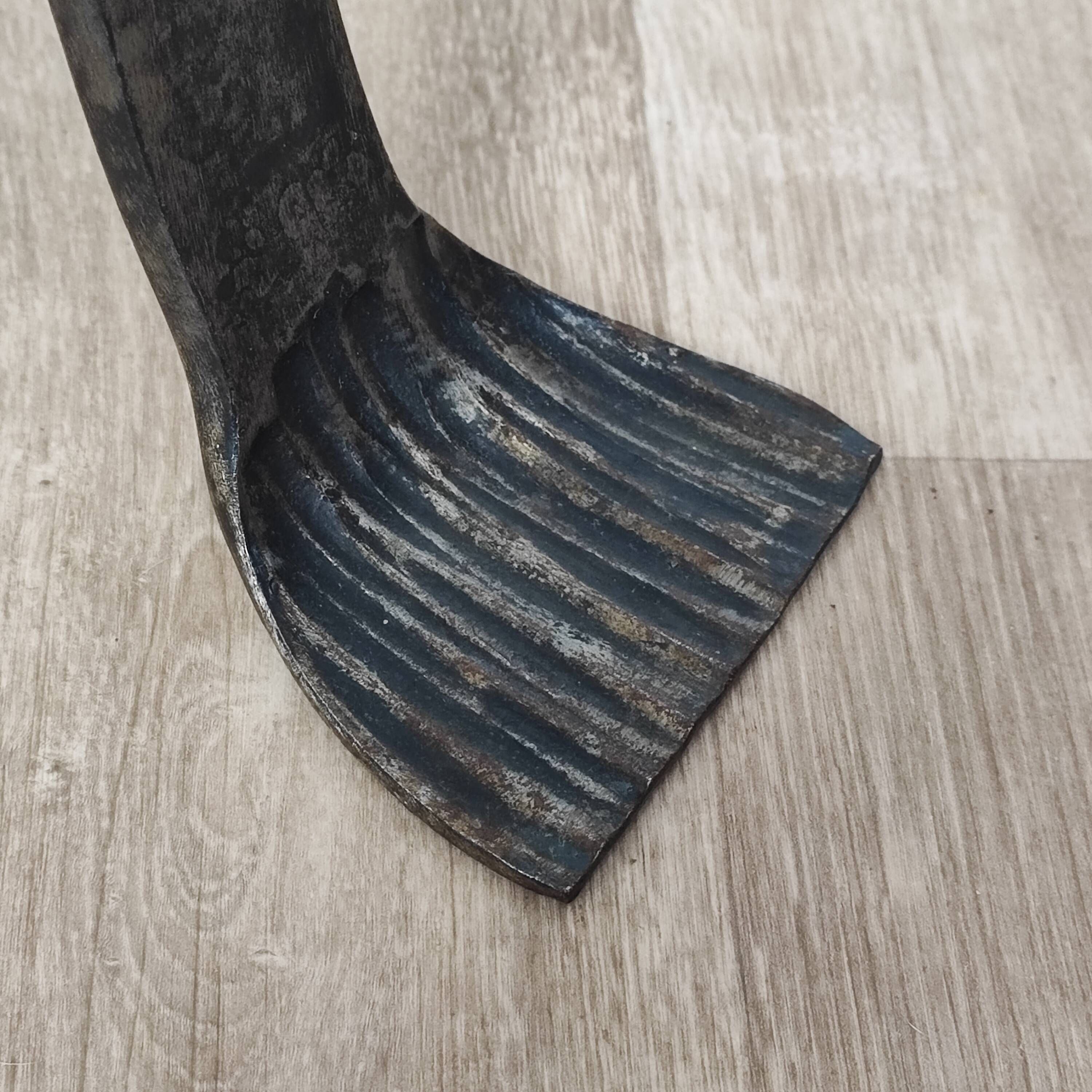 Marble and wrought iron coffee table