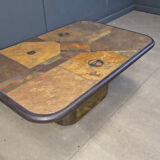Paul Kingma attributed coffee table, 1980s