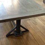 Industrial table for 10/12 people authentic