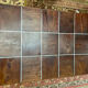 Scandinavian coffee table from the 50s in teak and aluminum