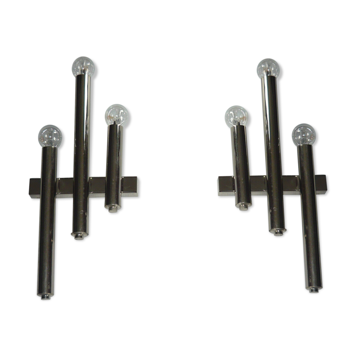 Pair of Maison Scolari sconces, 70s