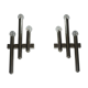 Pair of Maison Scolari sconces, 70s
