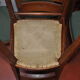 Serie de dix chaises palissandre