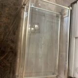 Table basse Pierre Vandel en lucite et métal doré