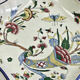 Antique hollow dish Gien cornucopia 1875/1935