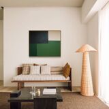 Green composition, acrylic on stretched canvas 2023