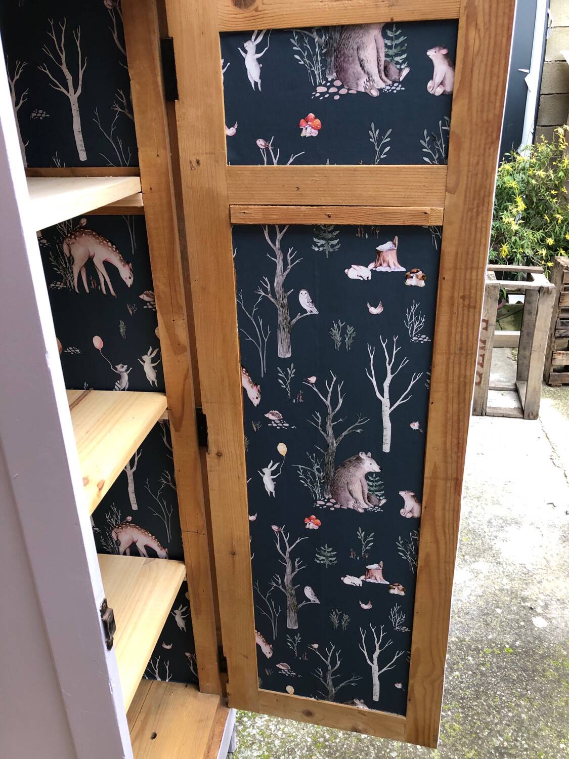 Cloakroom cabinet