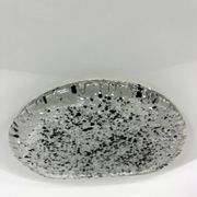 Lampe de table en verre, années 1970