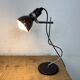 Vintage Black Bakelite Table Lamp , 1970s