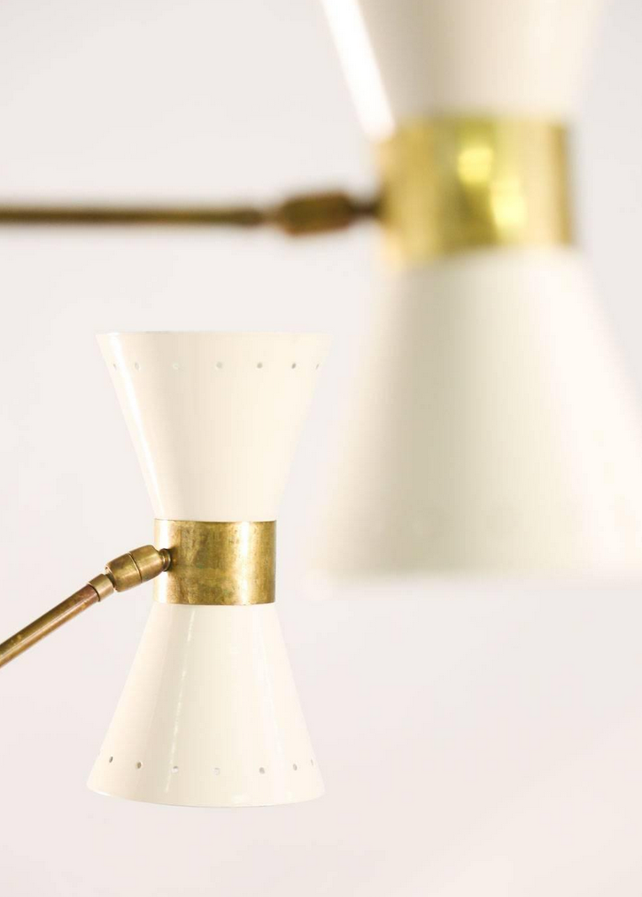 Wall lamp in the style of Italian creations of the 50s