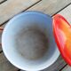 Enamelled sheet metal cocotte