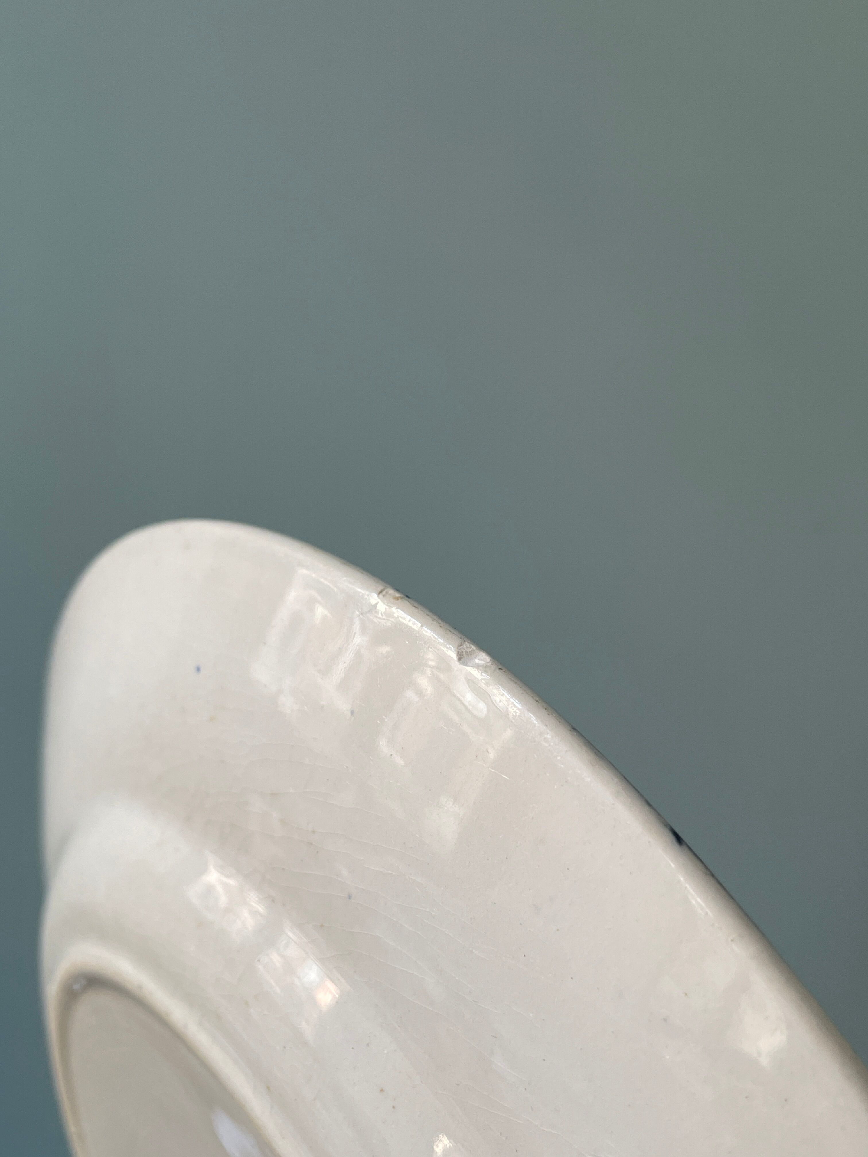 Series of 12 mismatched Terre de Fer dessert plates