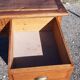 Table de metier drapier pin 5 tiroirs