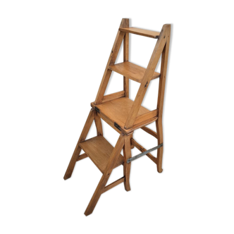 Antique stepladder chair